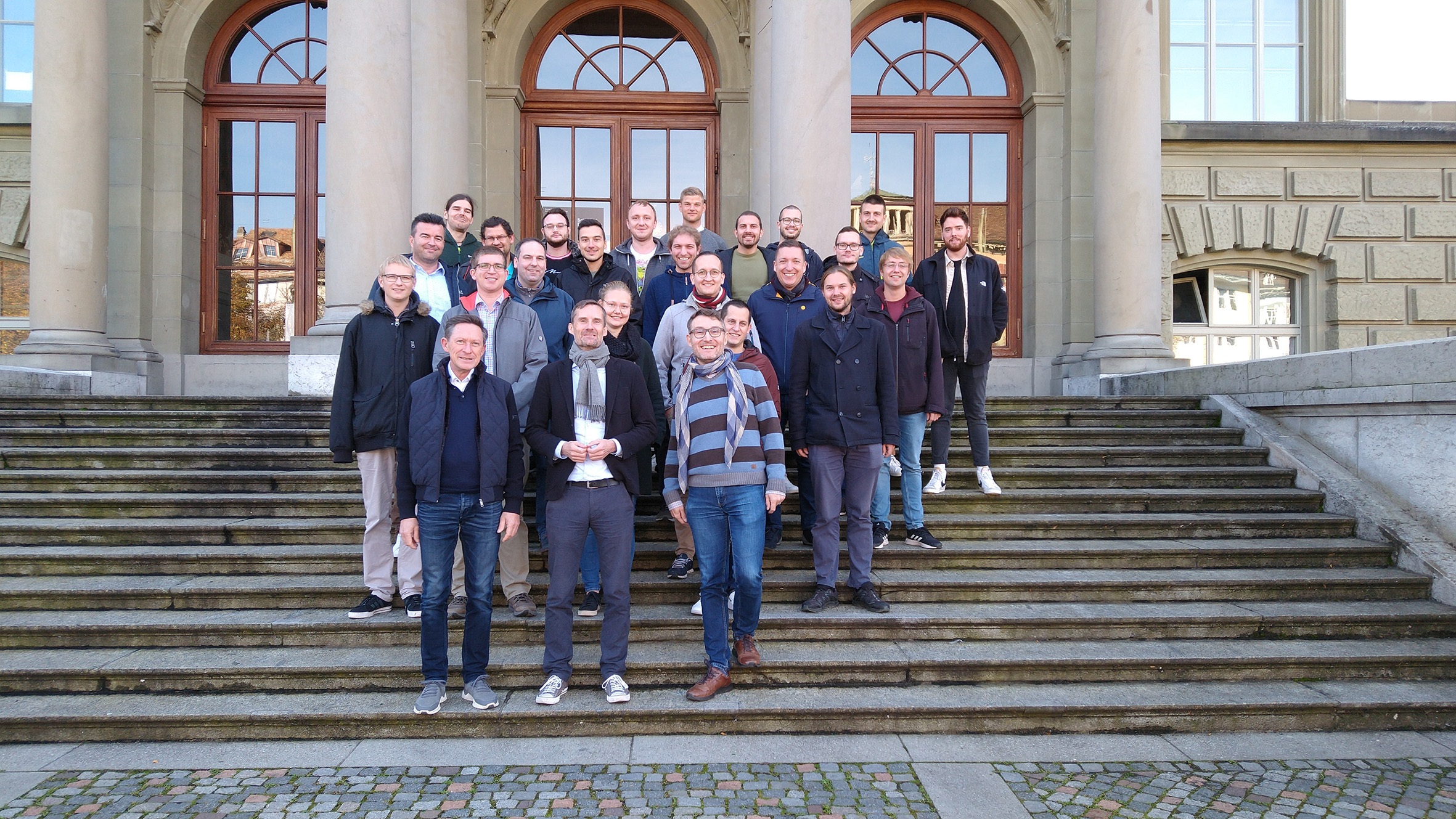 FH Erfurt macht mobil Die neuen Masterstudierenden des Weiterbildungsstudienganges „Master Europäische Bahnsysteme“