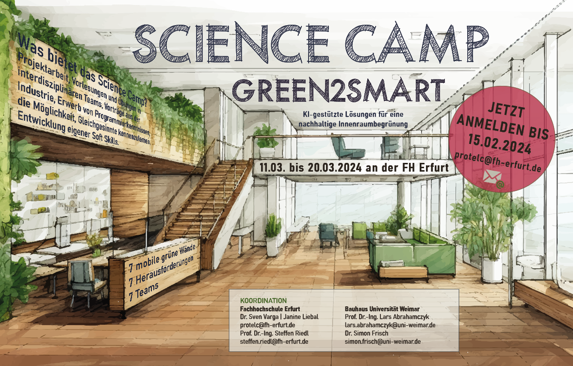 [Translate to Englisch:] Bachelor Science Camp - Green2Smart
