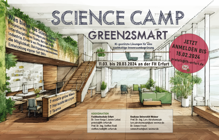 Bachelor Science Camp Green2Smart