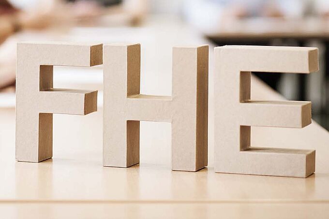 Studierende lernen in der Vorlesung 