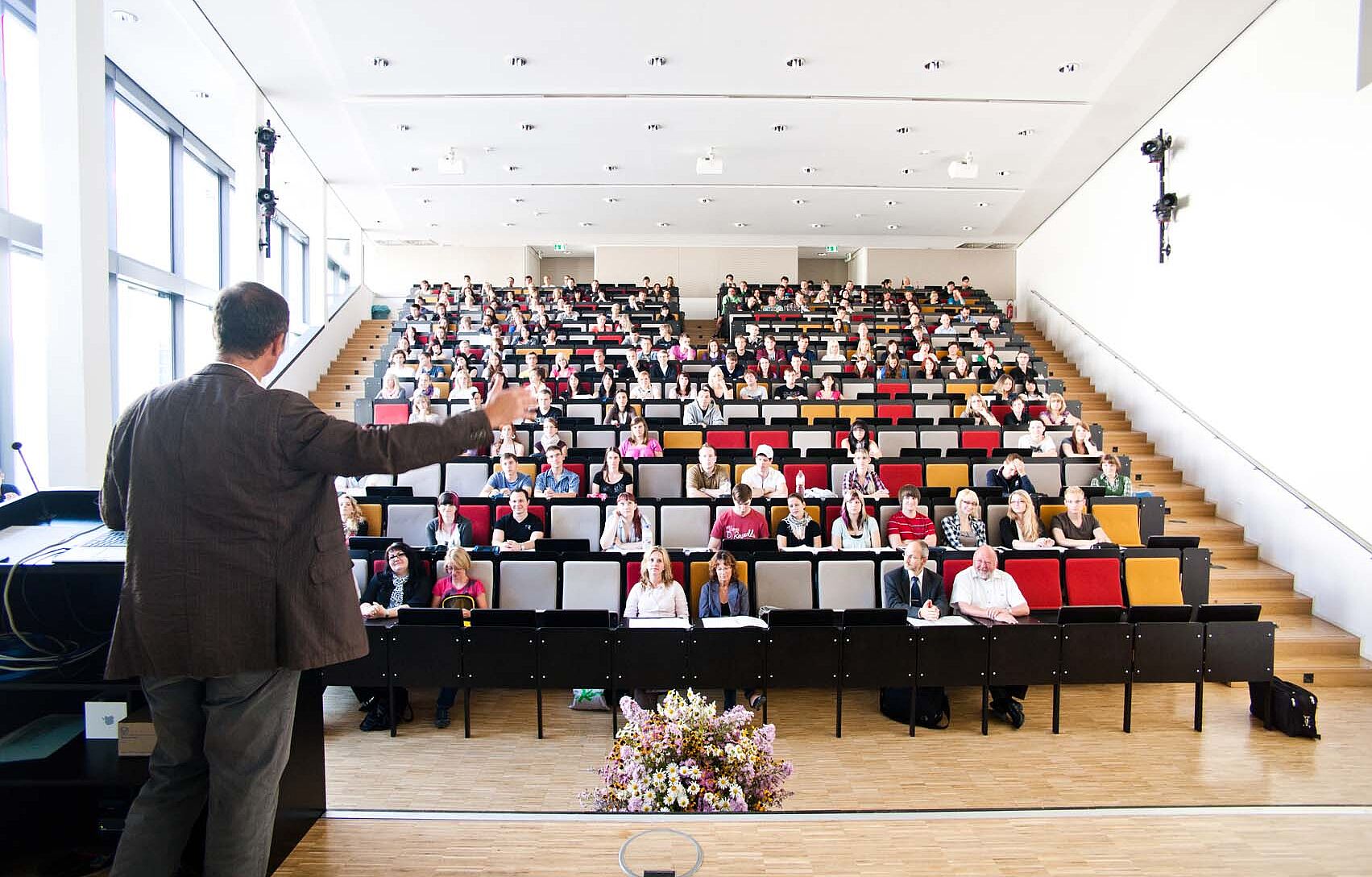 Begrüßung Erstsemester im Audimax