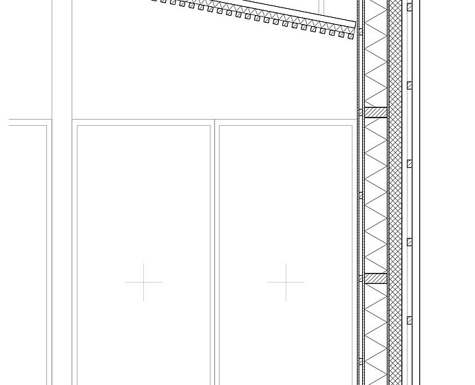 Detail-Schnitt des Green Campus