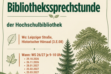 Bibliothekssprechstunde Leipziger Stra&szlig;e
