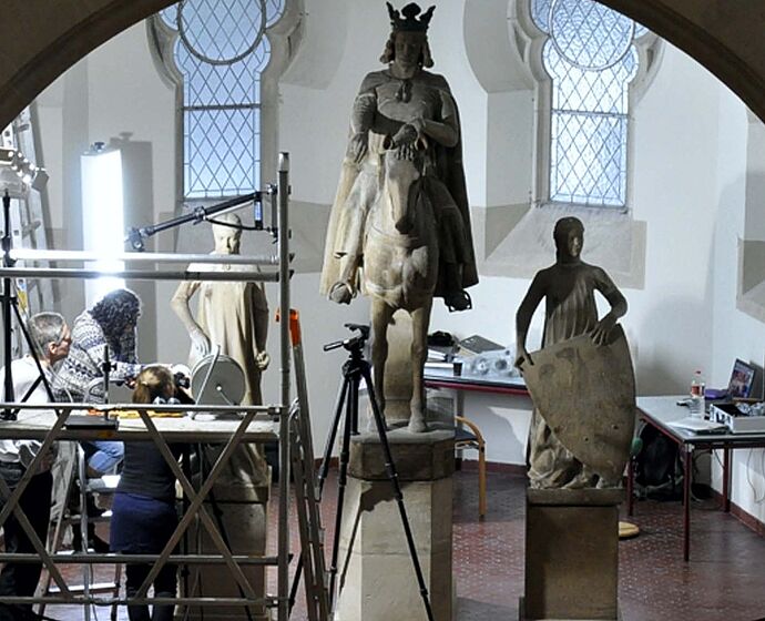 Magdeburger Reiter im Kunsthistorischen Museum Magdeburg