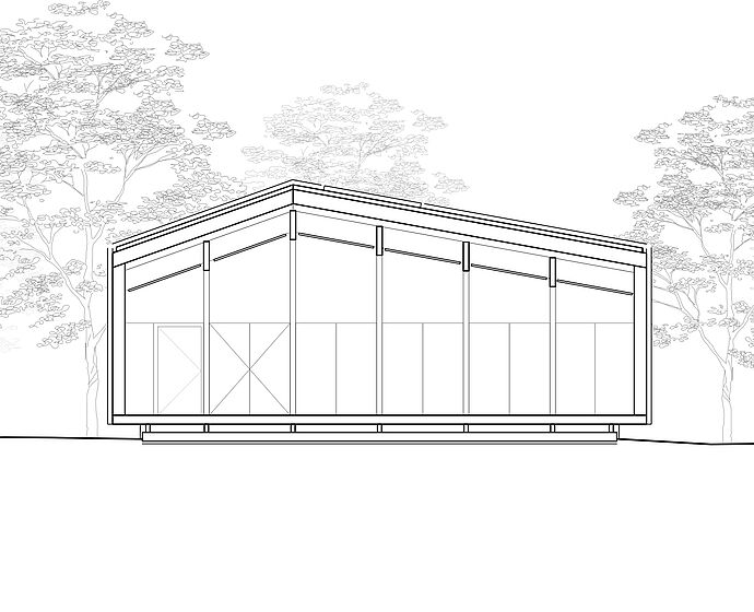 Schnittbild des Green Campus