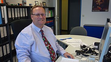 Portrait Dozent Frank S. Zwanziger