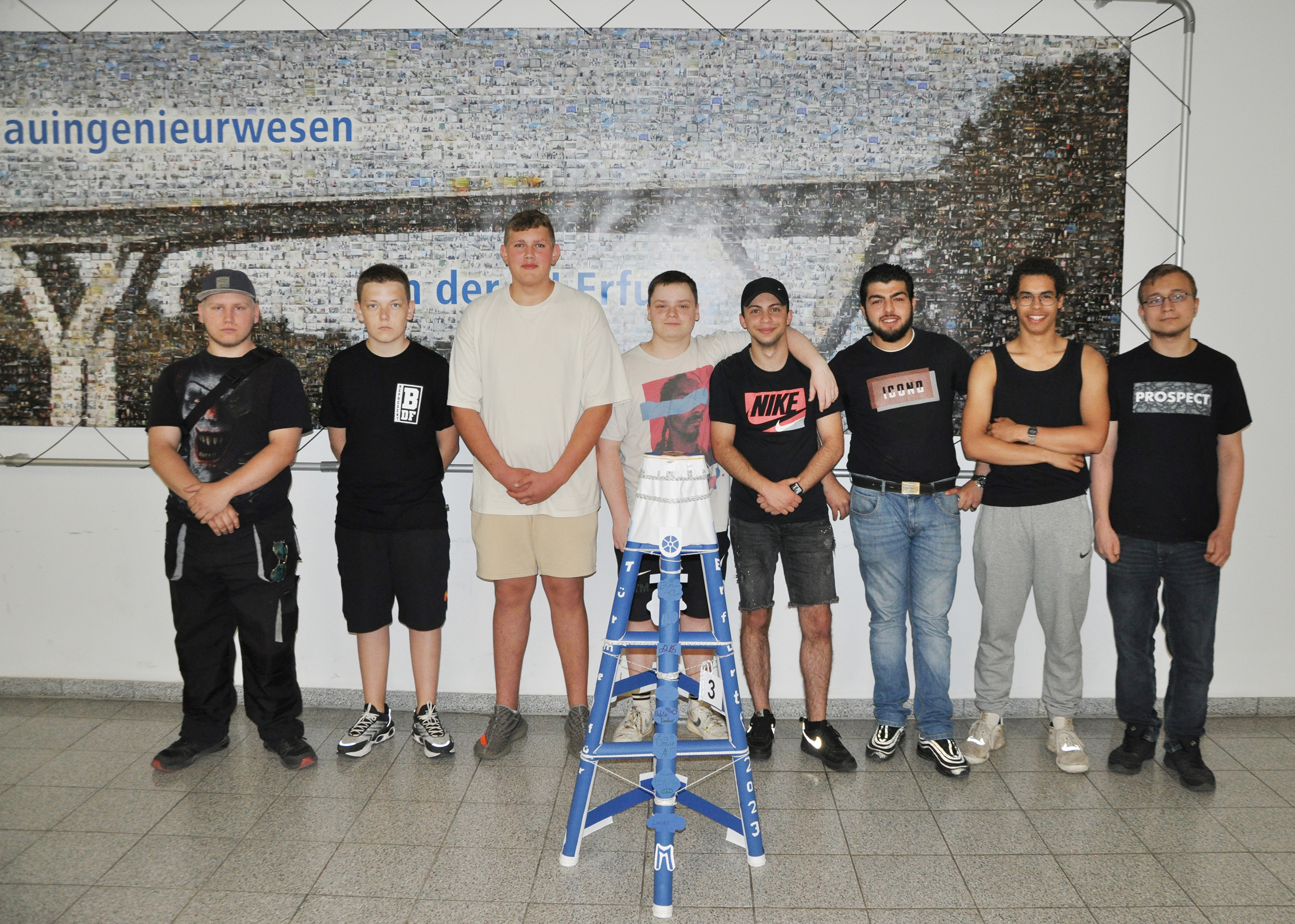 Gewinnerteam_Türme_für_Erfurt_2023 Das Gewinnerteam der Erfurter Walter-Gropius-Schule