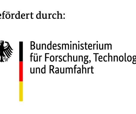 Logo Bundesminiterium f&uuml;r Forschung, Technologie und Raumfahrt