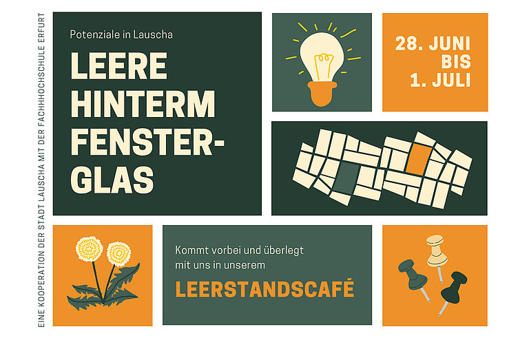 Plakat - Leere Hinterm Fensterglas 