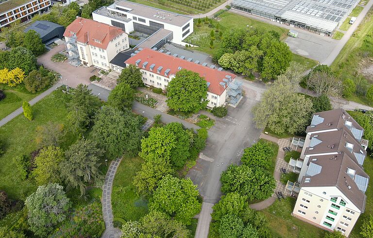 Luftbild Standort Leipziger Straße