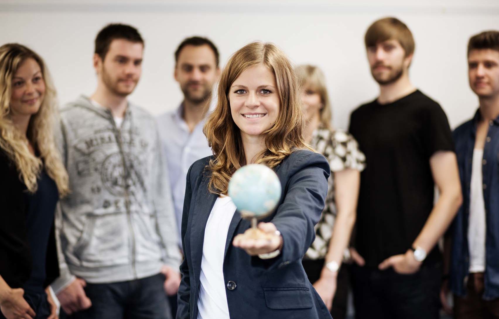 International Gruppe Studierender