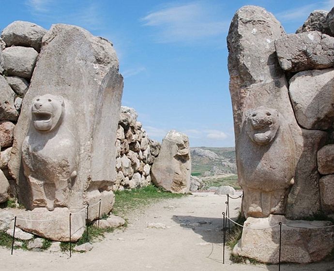 Löwentor in Hatuscha, Türkei