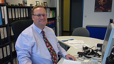 Portrait Dozent Frank S. Zwanziger