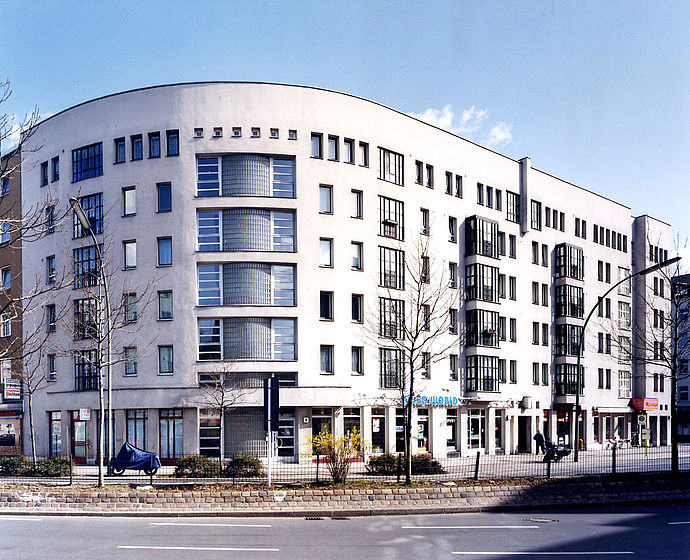 Foto des Wohnblocks