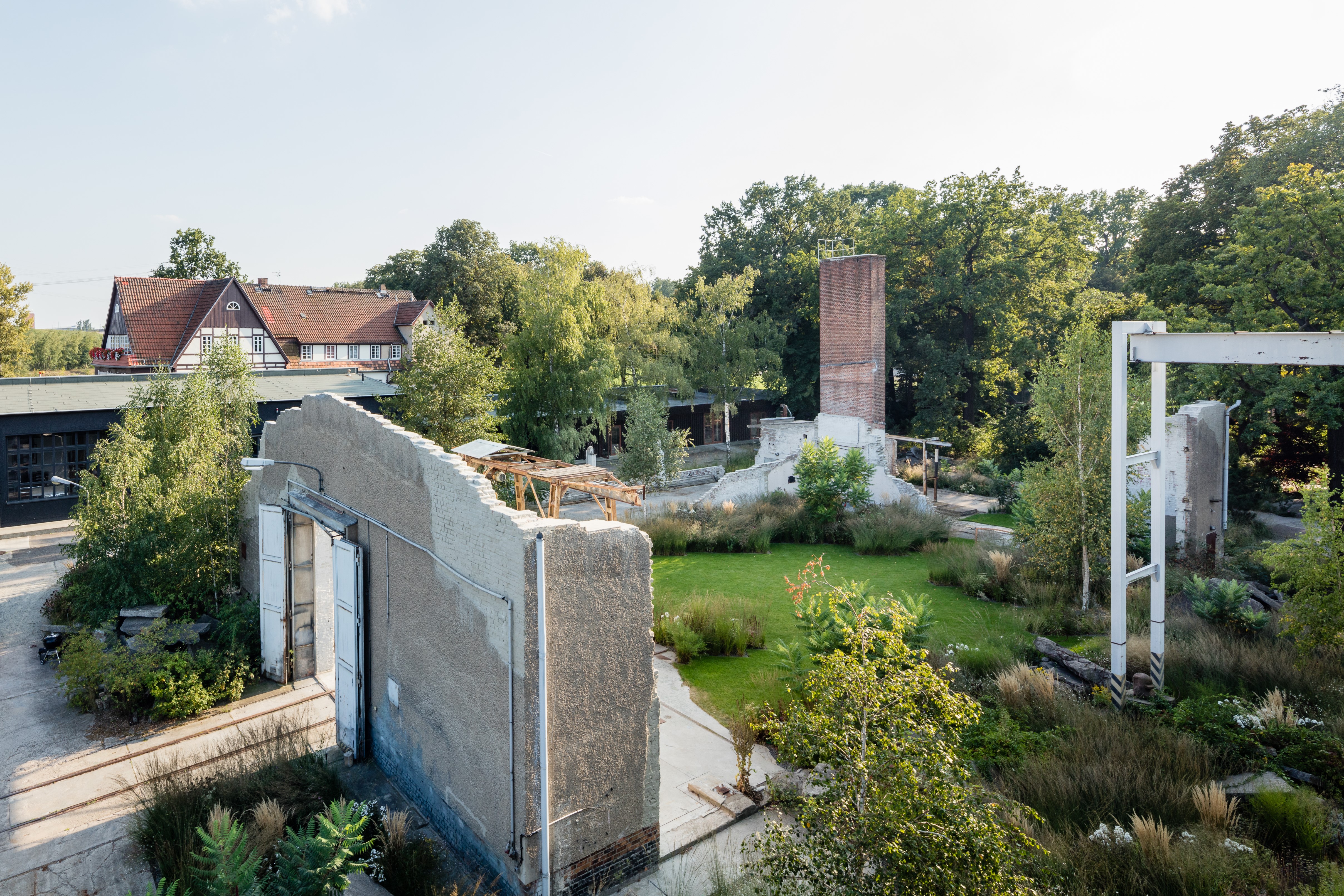 Foto von Mauerresten