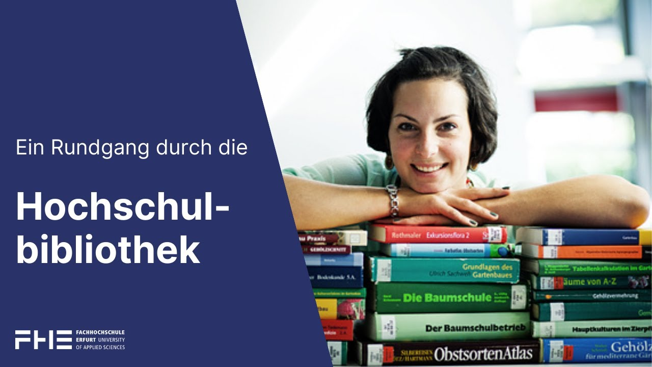 Ein Rundgang durch die Hochschulbibliothek der Fachhochschule Erfurt