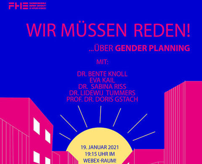 Flyer zum Thema "Gender Planning"